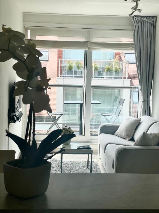 Penthousestudio Gaudi Met Zonneterras En Zicht Op Zee Lejlighed Nieuwpoort Eksteriør billede